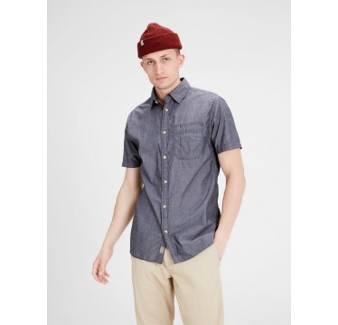 JACK&JONES CAMICIA MEZZA MANICA  SLIM MOD ARUCO